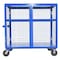 Vestil 2000 lb Capacity, 33 W x 64.5625 L x 61.625 H, 2 Shelves SCW-XM-3060-BL - alternate 1